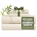 Love's cabin 100% Rayon Derived from Bamboo, King Size Sheet Set, 6 Pieces