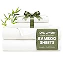 Love's cabin 100% Rayon Derived from Bamboo, King Size Sheet Set, 6 Pieces