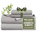 Love's cabin 100% Rayon Derived from Bamboo, Queen Sheet Set, 6 Pieces