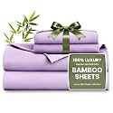 Love's cabin 100% Rayon Derived from Bamboo, Queen Sheet Set, 6 Pieces