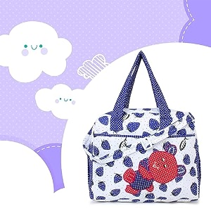 love baby medium diaper bag pink