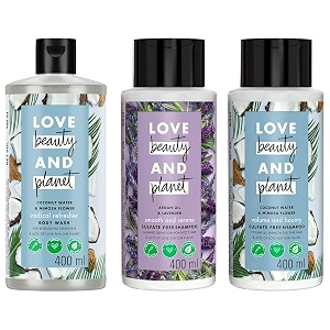 love beauty amp planet argan oil and lavender sulfate free smooth and serene shampoo 400mlamplove beauty amp planet body wash 400 mlamplove beauty amp planet volumizing shampoo