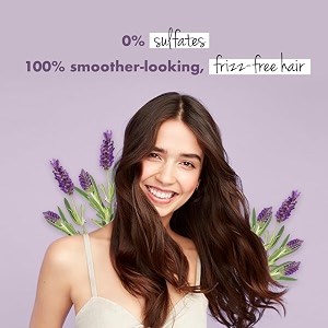 love beauty amp planet argan oil and lavender sulfate free smooth and serene shampoo no parabens no dyes 200ml pack of 2