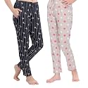 Cotton Printed Pyjamas for Women Combo (Pack of 2)