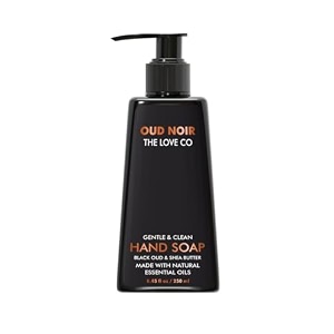 the love co oud noir hand wash - infused moisturizing amp soothing - gentle cleanser for soft hydrated hands - ideal for sensitive skin - 250ml