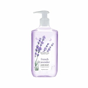 the love co lavender hand soap 250ml - infused moisturizing amp soothing - gentle cleanser for soft hydrated hands - ideal for sensitive skin