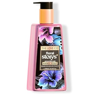 the love co floral story hand soap - hand wash infused moisturizing amp soothing - gentle cleanser for soft hydrated hands - ideal for sensitive skin - 250ml