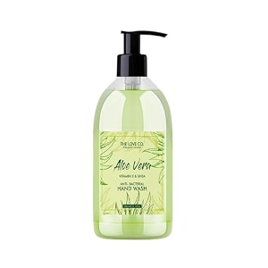 the love co aloe vera hand wash 300ml - infused moisturizing amp soothing - gentle cleanser for soft hydrated hands - ideal for sensitive skin