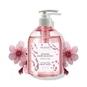 The Love Co. Japanese Cherry Blossom Hand Wash 300Ml | Enriched with Moisturizing and Gentle Hand Wash for Soft, Supple Skin | pH Balanced | Germ Protection