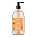 THE LOVE CO. Peach Hand wash - Natural Liquid Hand Wash - Moisturizing, Gentle, and Perfect for Soft, Sensitized Hands- Liquid Hand Soap Suitable for Sensitive Skin - 300Ml