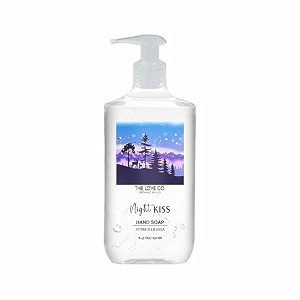 the love co night kiss hand soap 250ml - infused moisturizing amp soothing - gentle cleanser for soft hydrated hands - ideal for sensitive skin