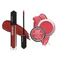 Love Earth Rakhi Gift Combo with Cosmopolitan Matte Lipstick 6ml &amp; Be The Change Multipot 8gm Soothes dry lips, non-sticky, long-lasting makeup Perfect Raksha Bandhan gift for sister
