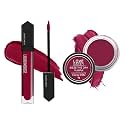 Love Earth Lip And Cheek Tint &amp; Liquid Lipstick Combo| Includes Liquid Mousse Lipstick - Bloody Mary Matte Finish-6ml &amp; Lip And Cheek Tint Multipot-Seize The Day Creamy Matte-8gm