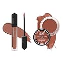 Love Earth Lip And Cheek Tint &amp; Liquid Lipstick Combo| Includes Liquid Mousse Lipstick - Espresso Martini Matte Finish-6ml &amp; Lip And Cheek Tint Multipot-Watch Me Slay Creamy Matte-8gm