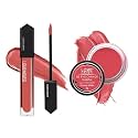 Love Earth Lip And Cheek Tint &amp; Liquid Lipstick Combo| Includes Liquid Mousse Lipstick - Bottomless Mimosas Matte Finish-6ml &amp; Lip And Cheek Tint Multipot-Be The Change Creamy Matte-8gm