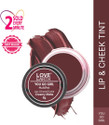 LOVE EARTH You Go Girl Lip And Cheek Tint With Vitamin E For Lips, Eyelids & Cheeks(Wine) Lip Stain