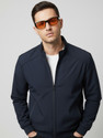 LOVE LONDON Solid Men Wind Cheater