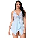 Love Maker Net Above Knee Women Babydoll