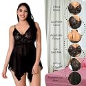 Love Maker Women Solid Soft Fabric Babydoll