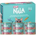 LOVE, NALA - Natural Adult Cat Wet Food - Tuna, Carrot &amp; Salmon Pate Recipe - 2.8 oz, Pack of 24 Cans - Grain-Free, Non-GMO, No Gums, No Carrageenan