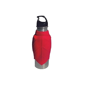 love for pets cup-n-go travel pet bottle dog water bottle for walking pet water dispenser feeder portable with drinking cup bowl outdoor hiking travel for puppy dogs amp cats 750 ml rosy red
