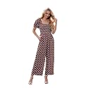 Love Welove Fashion Jumpsuits for Women Fall Dressy Casual Floral Rompers