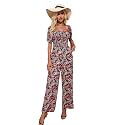 Love Welove Fashion Jumpsuits for Women Fall Dressy Casual Floral Rompers