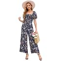 Love Welove Fashion Jumpsuits for Women Fall Dressy Casual Floral Rompers