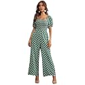 Love Welove Fashion Jumpsuits for Women Fall Dressy Casual Floral Rompers