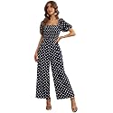 Love Welove Fashion Jumpsuits for Women Fall Dressy Casual Floral Rompers