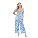 Love Welove Fashion Jumpsuits for Women Fall Dressy Casual Floral Rompers