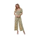 Love Welove Fashion Jumpsuits for Women Fall Dressy Casual Floral Rompers