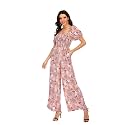 Love Welove Fashion Jumpsuits for Women Fall Dressy Casual Floral Rompers