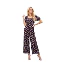 Love Welove Fashion Jumpsuits for Women Fall Dressy Casual Floral Rompers