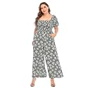 Love Welove Fashion Jumpsuits for Women Fall Dressy Casual Floral Rompers