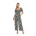 Love Welove Fashion Jumpsuits for Women Fall Dressy Casual Floral Rompers