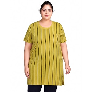 In Love Womens All-Over Printed Cotton Plus