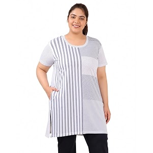 In Love Womens All-Over Printed Cotton Plus