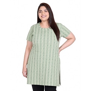 In Love Womens All-Over Printed Cotton Plus
