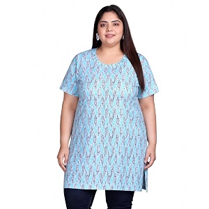 In Love Womens All-Over Printed Cotton Plus