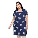 In Love Women39s All-Over Printed Cotton Plus