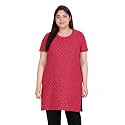 In Love Women39s All-Over Printed Cotton Plus
