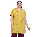In Love Women39s All-Over Printed Cotton Plus