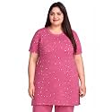 In Love Women39s All-Over Printed Cotton Plus