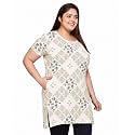 In Love Women39s All-Over Printed Cotton Plus