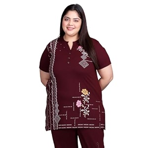 In Love Womens Cotton Blend Plus Size
