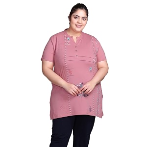 In Love Womens Cotton Blend Plus Size
