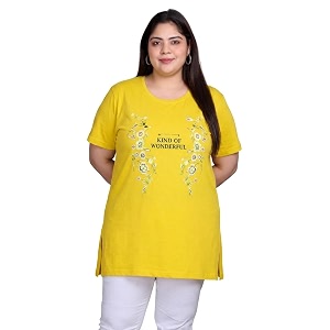 In Love Womens Plus Size Longline T-Shirt