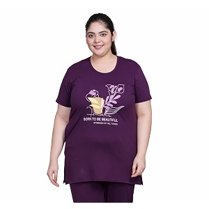 In Love Womens Plus Size Longline T-Shirt