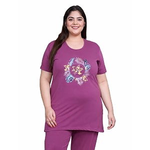 In Love Womens Plus Size Longline T-Shirt